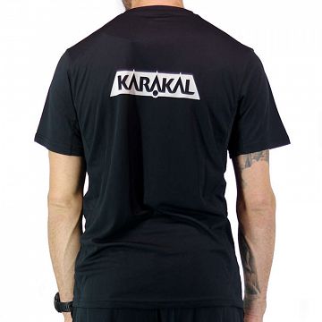 Karakal Pro Tour Tee Black / Graphite