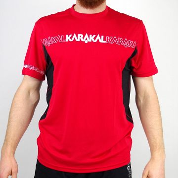 Karakal Pro Tour Tee Red