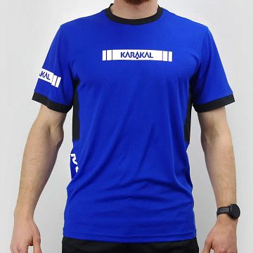 Karakal Pro Tour Tee Blue