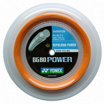 Yonex BG 80 Power Orange - Rolka 200m