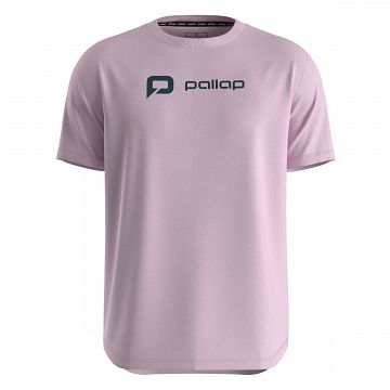 Pallap Men's T-Shirt Clear Pink / Carbonium