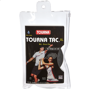 Tourna Tac XL 10Pack Black