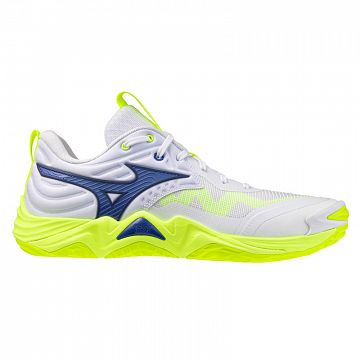 Mizuno Wave Momentum Elite White / Lightning Yellow / Dazzlin