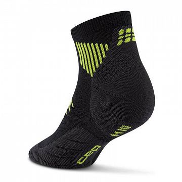 CEP Core Run Low Cut Socks 5.0 Black / Lime