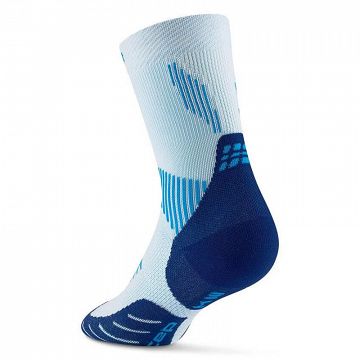 CEP Core Run Mid Cut Socks 5.0 Ice Blue