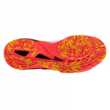 Mizuno Wave Mirage 5 White / Fiery Coral / Citrus