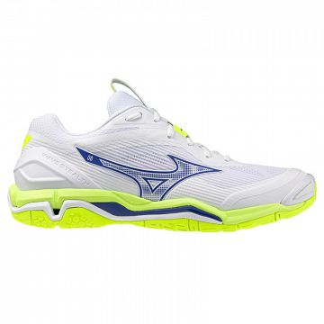 Mizuno Wave Stealth 6 White / Lightning Yellow / Dazzlin