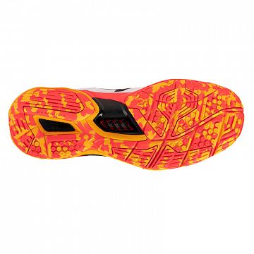 Mizuno Wave Stealth 6 White / Fiery Coral / Citrus