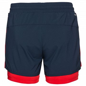 FILA Shorts Evie 3in Navy / Red