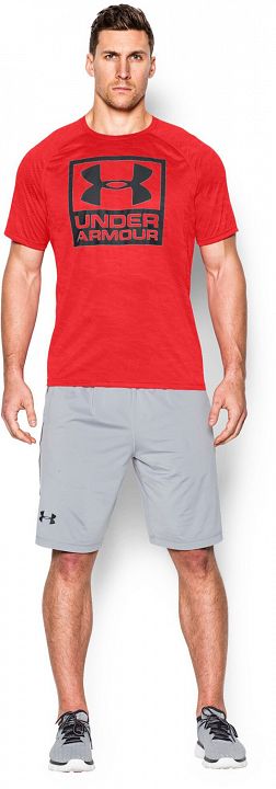 Under Armour Boxed Logo Printed Red
