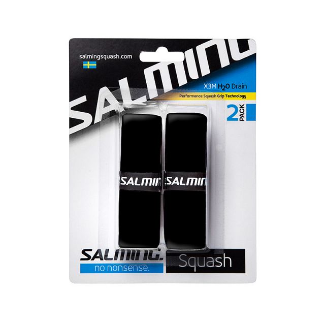 Salming Grip X3M H2O Drain Black 2szt.