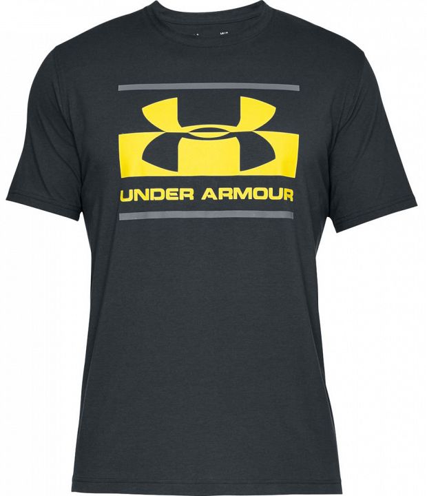 Under Armour Blocked Sportstle Logo Black Yellow