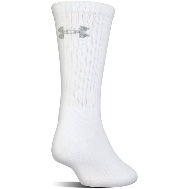 Under Armour Charged Cotton 2.0 Crew White
