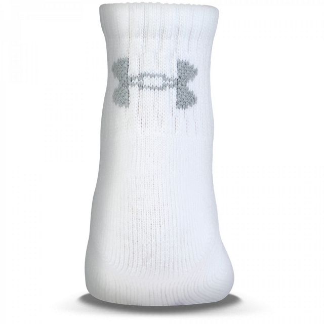 Under Armour Charged Cotton 2 Quater White Gray 6Pack