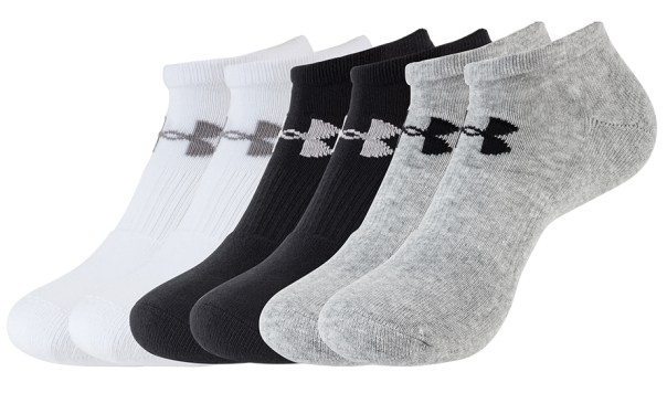 Under Armour Charged Cotton 2.0 NoShow 6 Pack