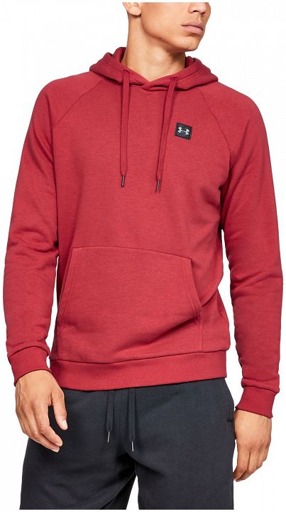 Under Armour Rival Fleece Po Hoodie Red