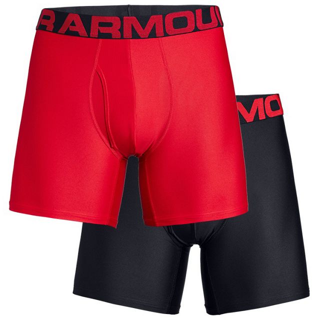 Under Armour Tech 6in 2Pack Red