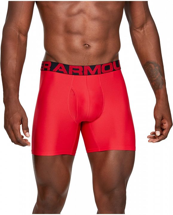 Under Armour Tech 6in 2Pack Red