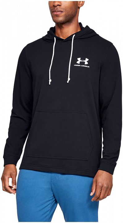 Under Armour Sportstyle Terry Hoodie Black