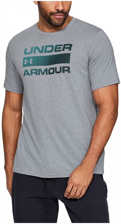 Under Armour UA Team Issue Wordmark Short Sleeve Grey