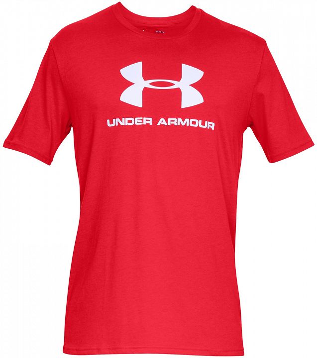 Under Armour Sportstyle Logo Short Sleeve Red