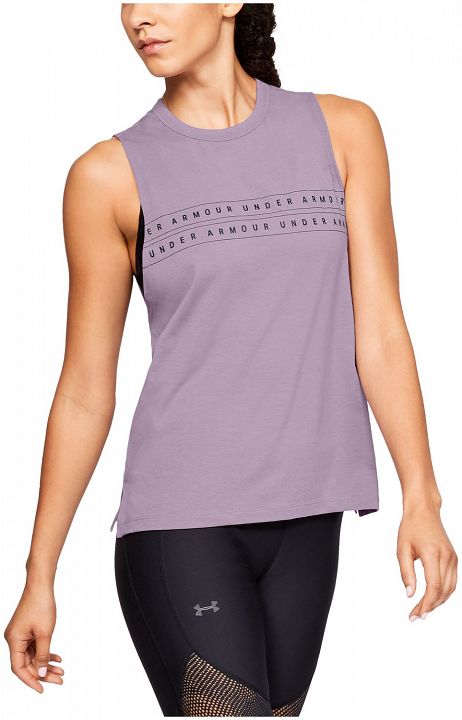 Under Armour Graphic Woman Muscle Tank Pink