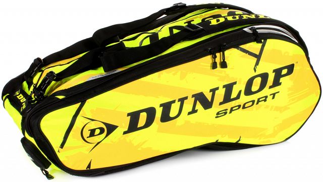 Dunlop Revolution NT 12R Racket Bag Yellow / Black