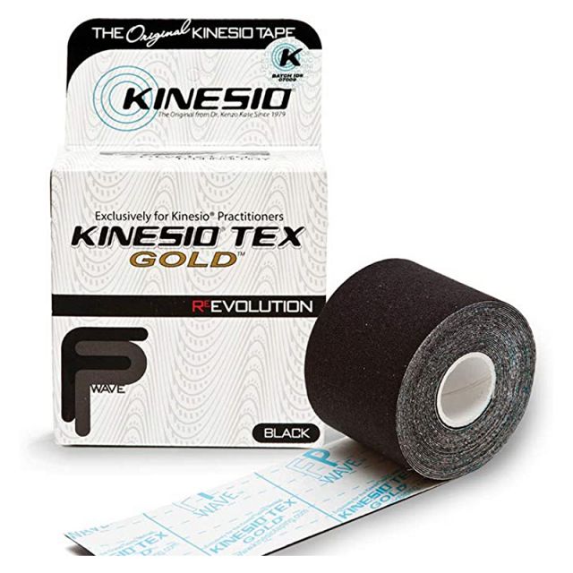 Kinesio Tex Gold Tape 5x5 Black