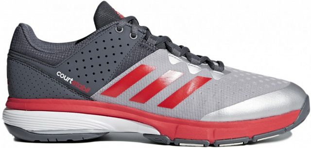 Adidas Court Stabil 14 Silver Red