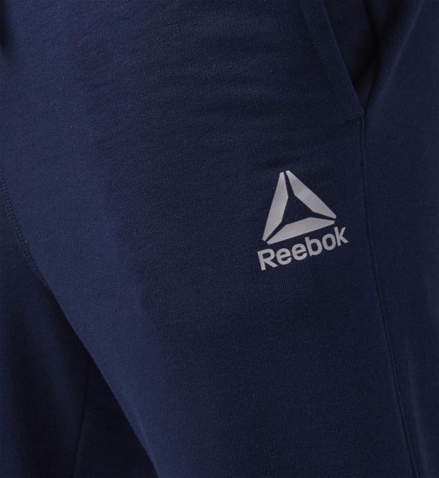 Reebok Elements French Terry Cuffed Pant Navy