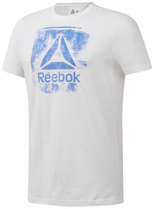 Reebok GS Stamped Logo Crew White