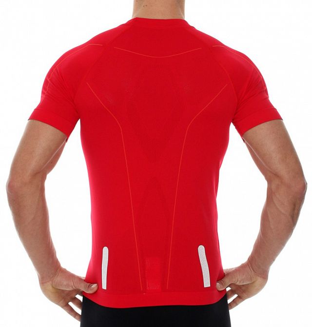 Brubeck Athletic Shirt Czerwony
