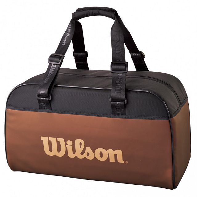 Wilson Pro Staff v14.0 Super Tour Duffel Bag Bronze / Black