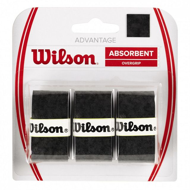 Wilson Advantage Overgrip 3-Pack Black