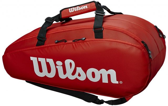 Wilson Tour 2 Compartment Large 9R Bag Red