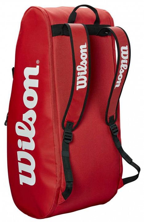 Wilson Tour 2 Compartment Large 9R Bag Red