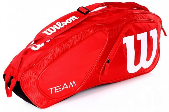 Wilson Team II 3R Bag Red / White