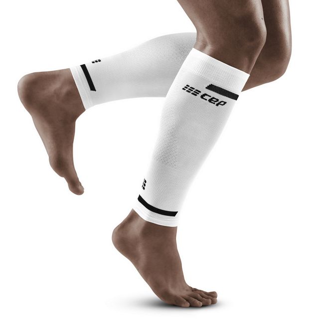 CEP Compression Calf Sleeves 4.0 Men White