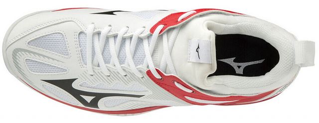 Mizuno Ghost Shadow White / Red
