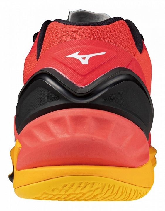 Mizuno Wave Stealth Neo Radiant Red / White / Carrot Curl