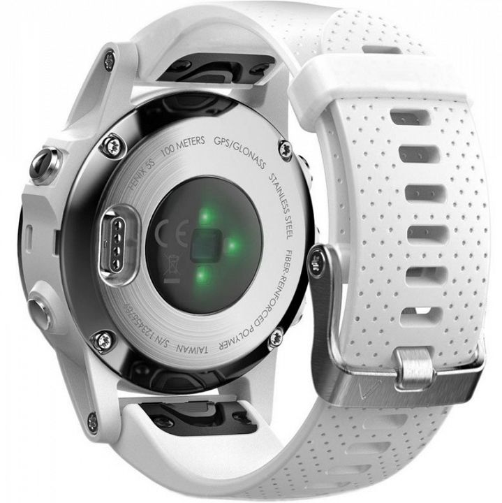 Garmin Fenix 5S HRM Elevate Silver / White