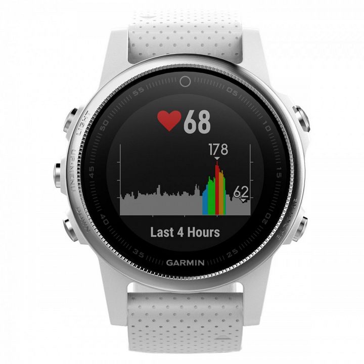 Garmin Fenix 5S HRM Elevate Silver / White