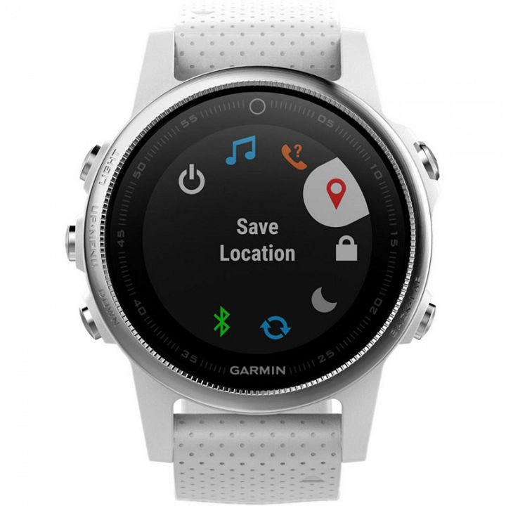 Garmin Fenix 5S HRM Elevate Silver / White