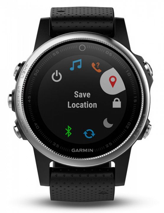 Garmin Fenix 5S HRM Elevate Silver / Black Band