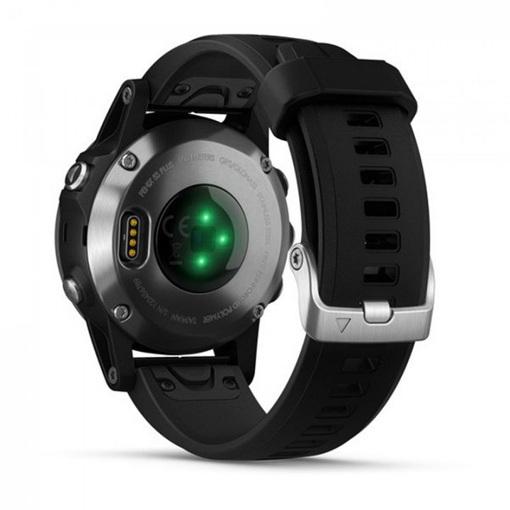Garmin Fenix 5S Plus Silver / Black Band