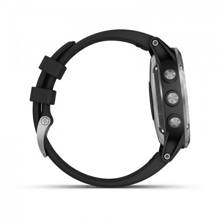 Garmin Fenix 5 Plus Silver / Black Band