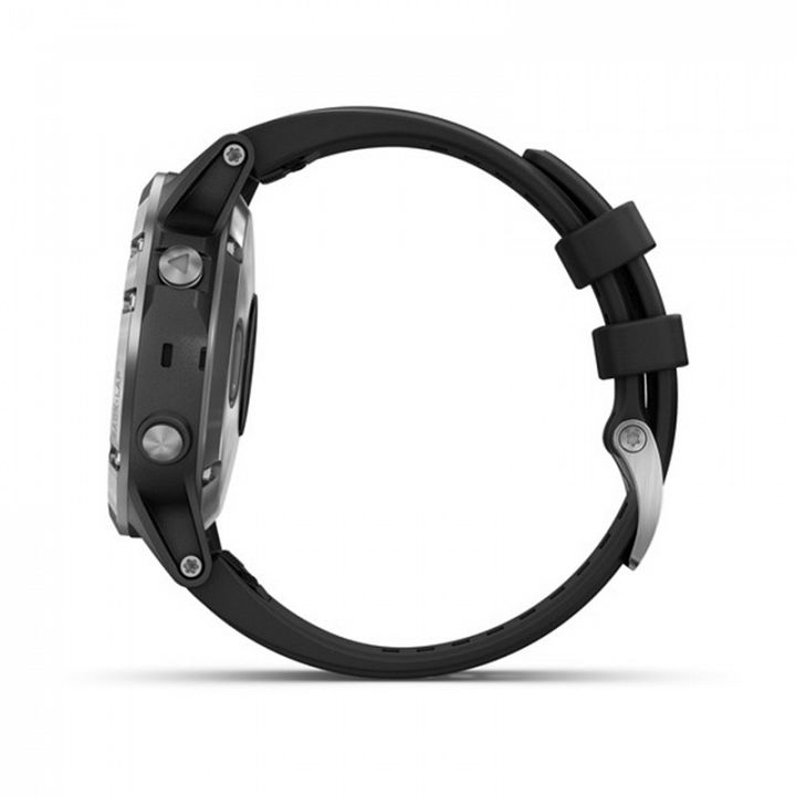 Garmin Fenix 5 Plus Silver / Black Band