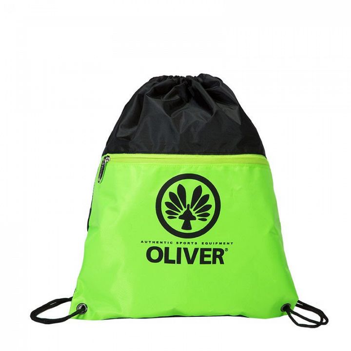Oliver Gym Sack Black / Neon Green