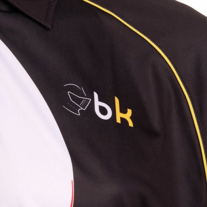 Black Knight Swoosh MF Polo White / Black