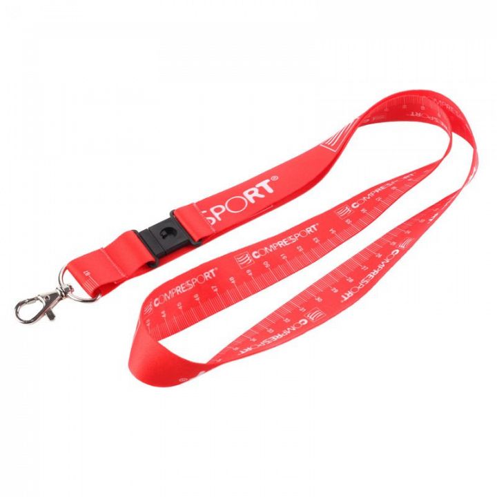 Compressport Smycz Czerwona